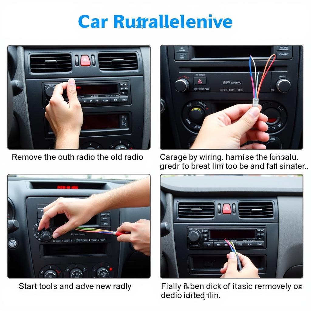 Car Radio Installation Process