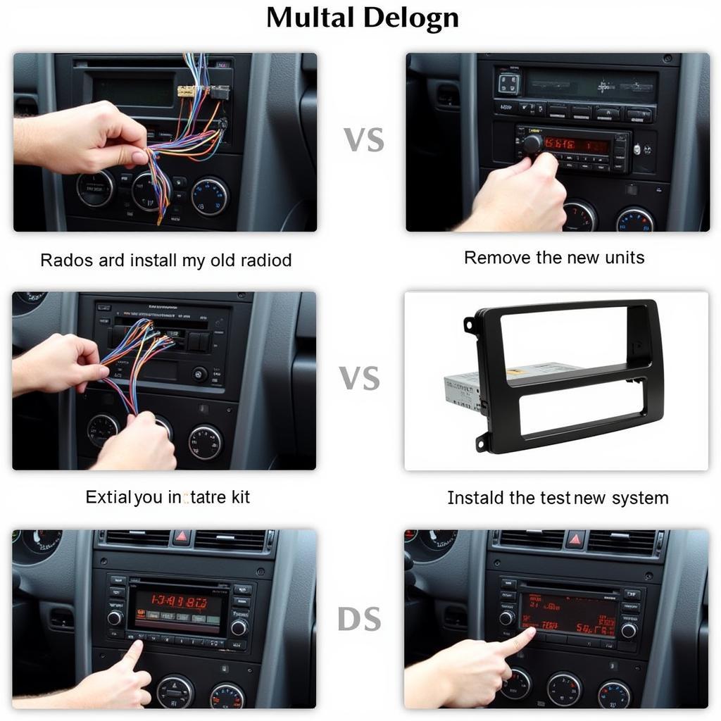 Car Radio Installation Process