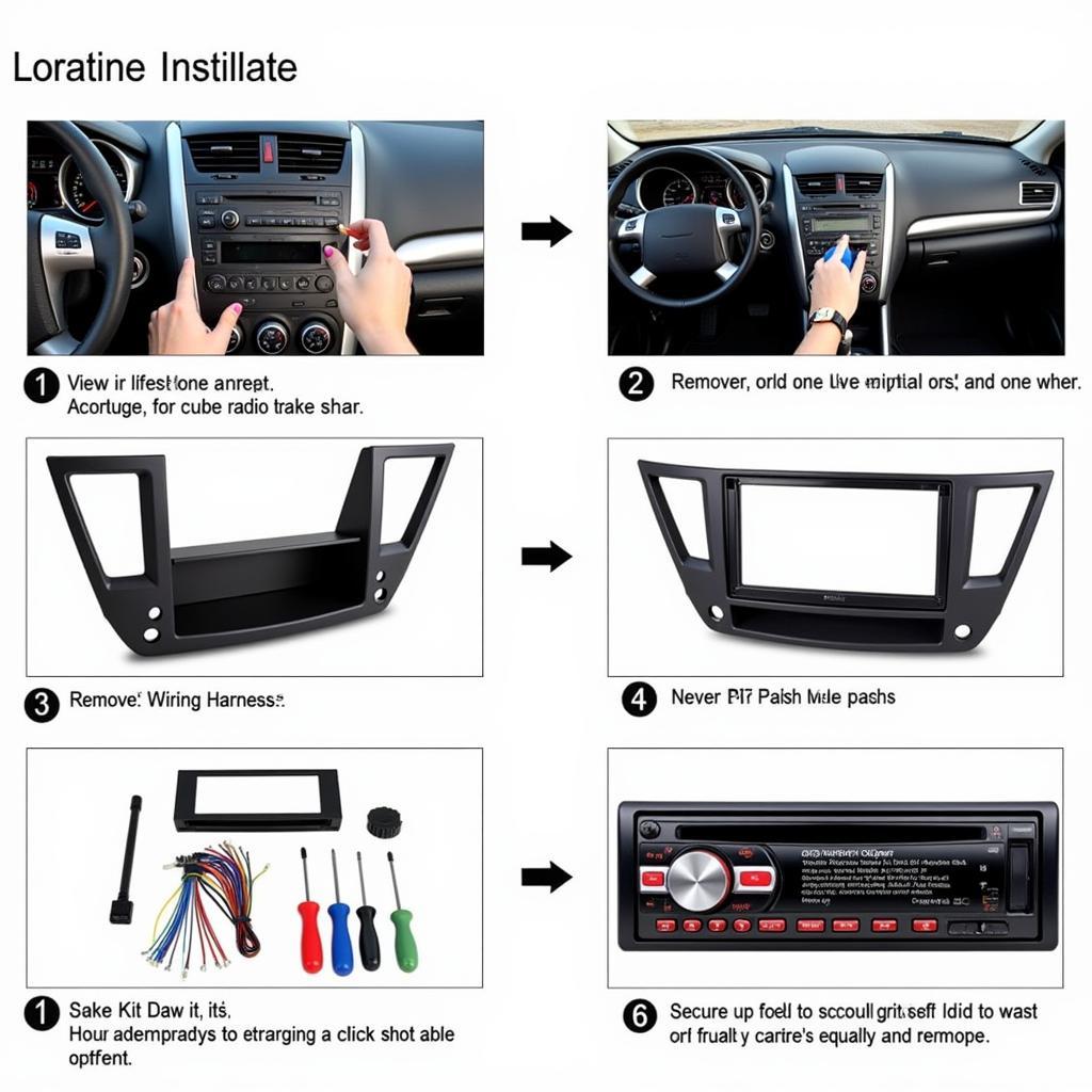 Car Radio Installation Process