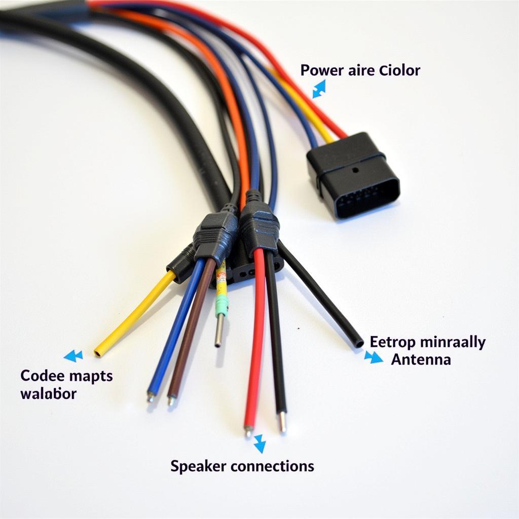 Car Radio Stereo Wiring Diagram Basics