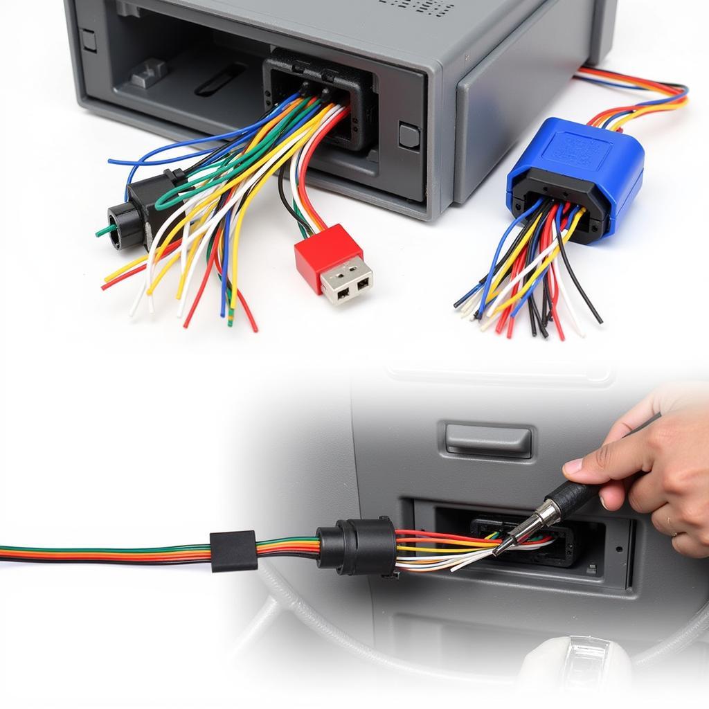 Car Radio Wiring Adapter Installation Process