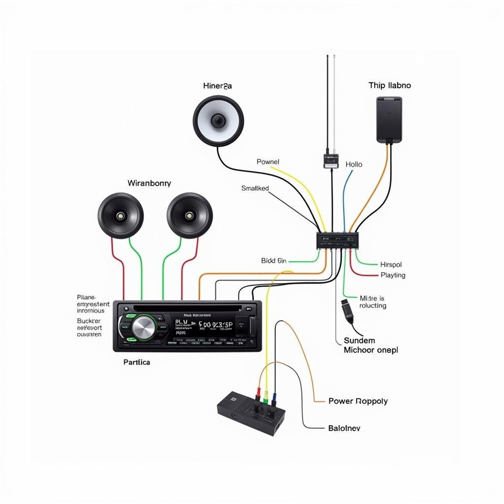 Car Radio Wiring Diagram