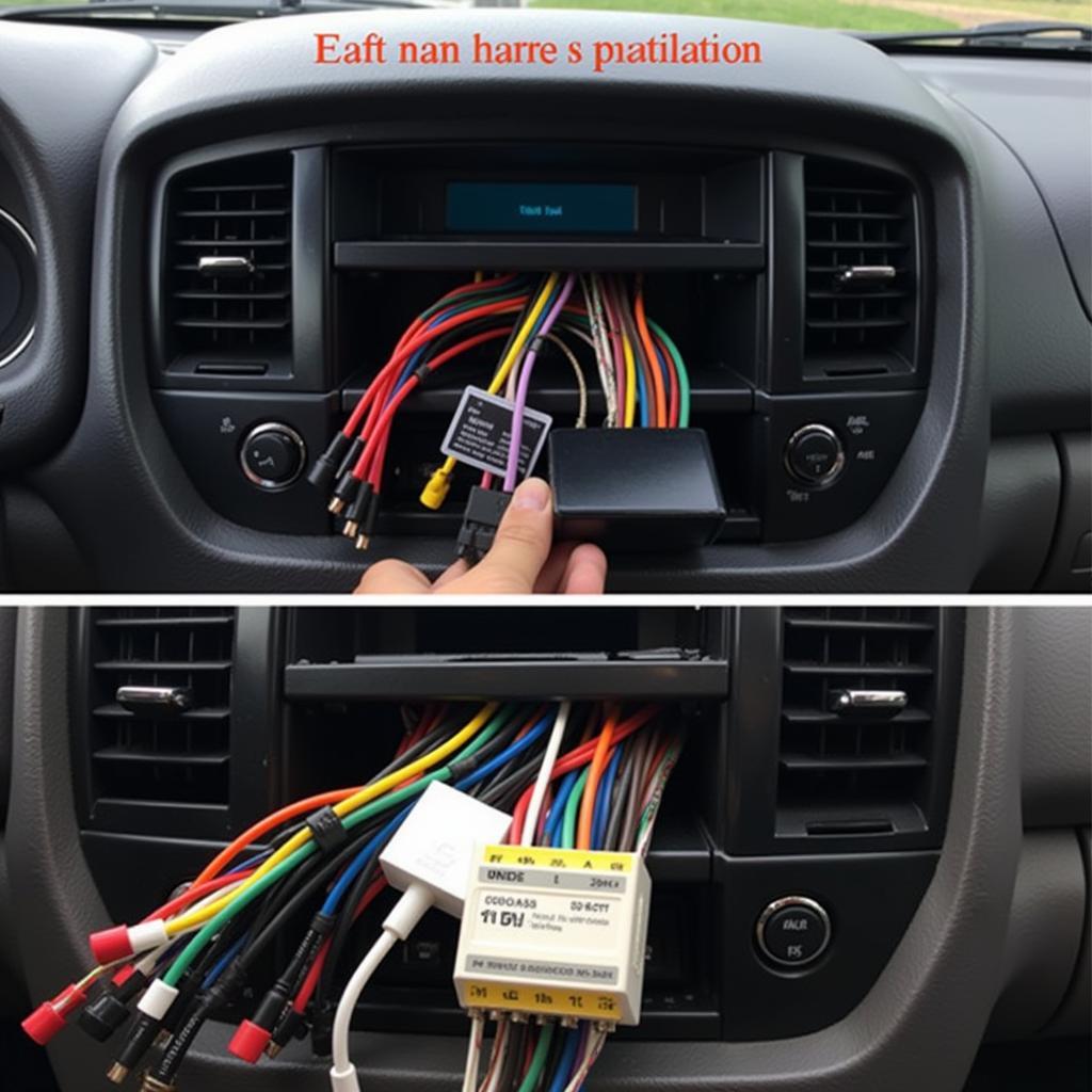 Car Radio Wiring Harness Kit Installation Process