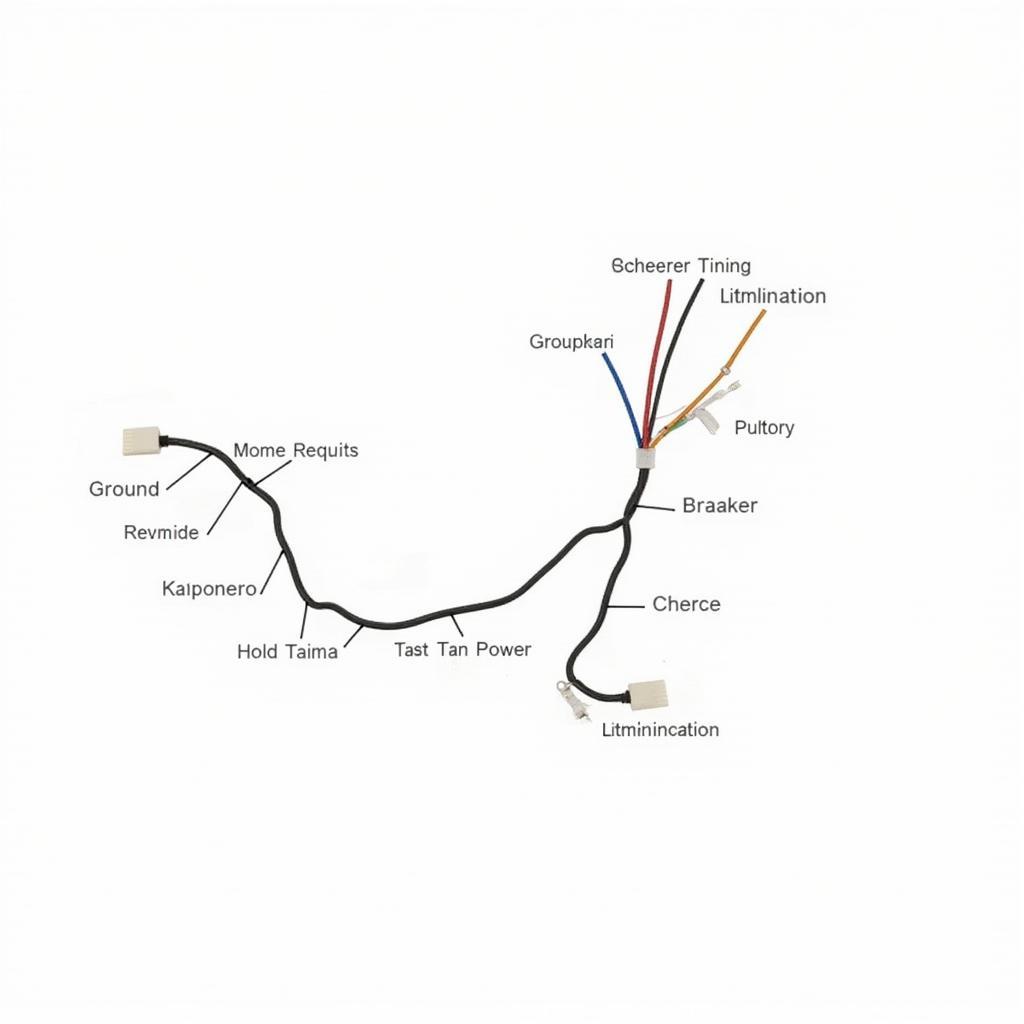 Car Stereo Wiring Harness Diagram