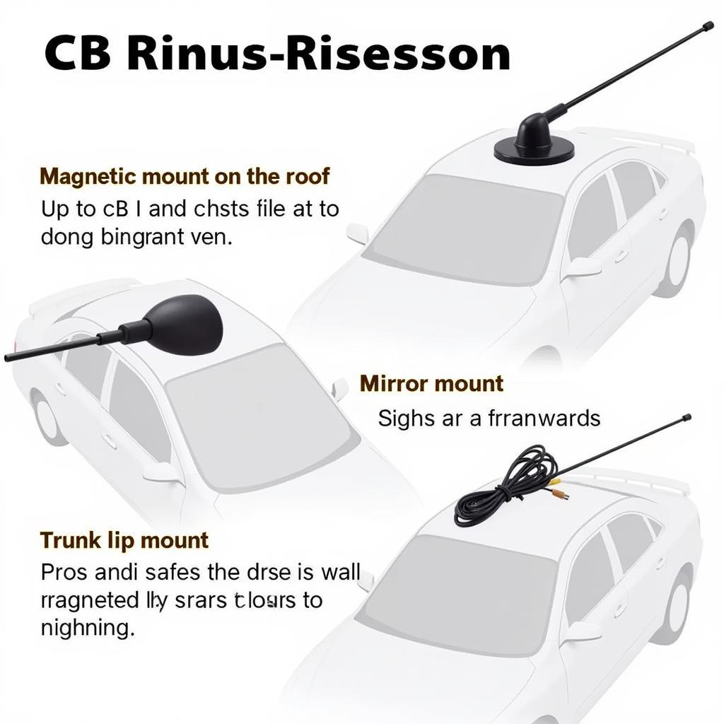 CB Antenna Installation Options