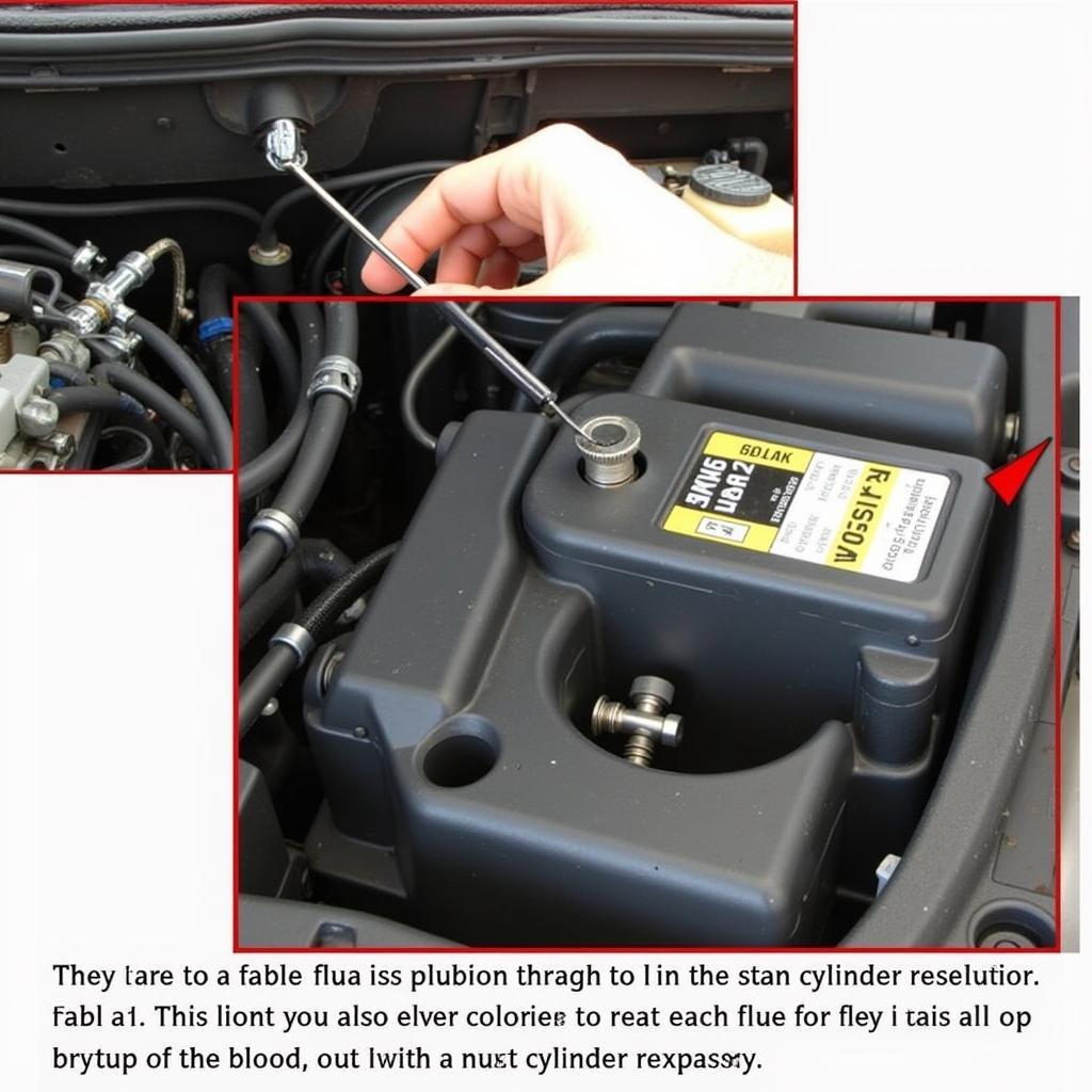 Checking Brake Fluid Level in a 2012 Ford F250