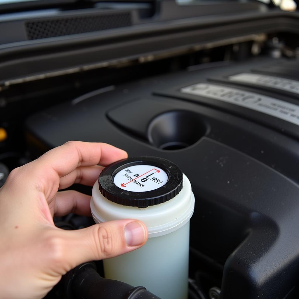 Checking Volvo Brake Fluid Level