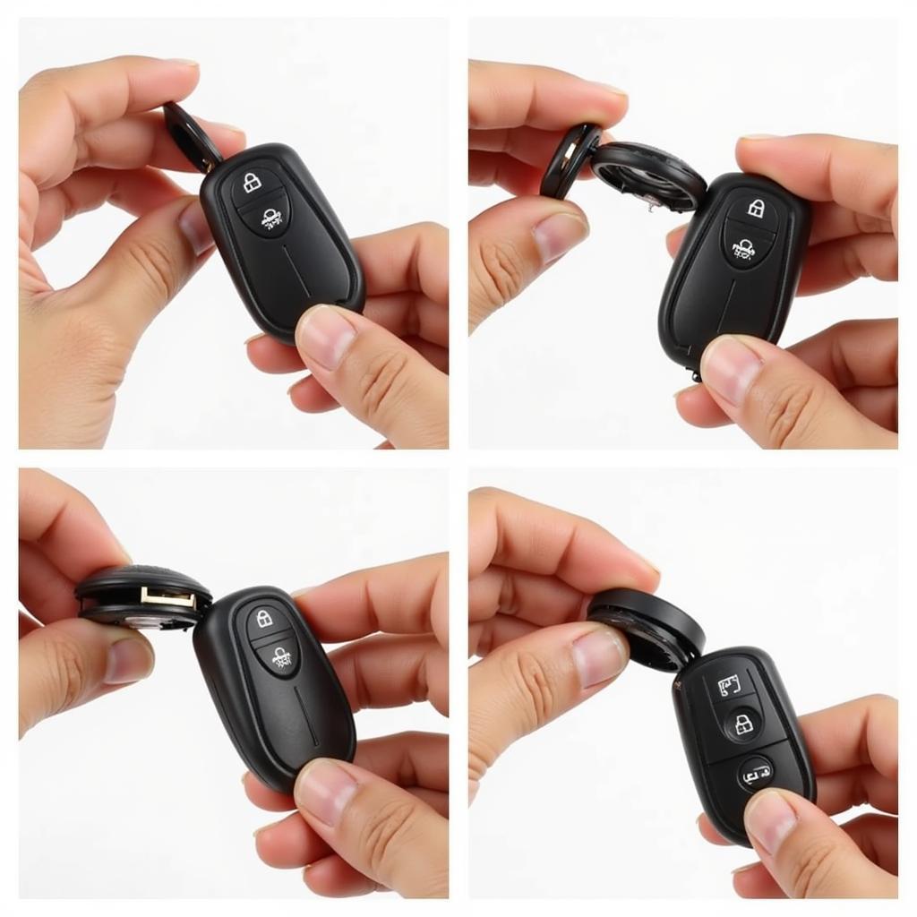 Reassembling the Chevrolet Key Fob