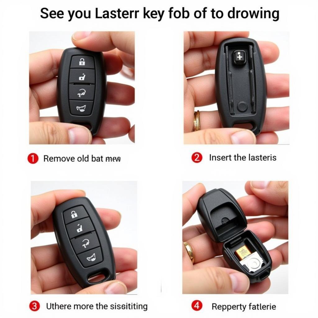 Chevy Key Fob Battery Replacement