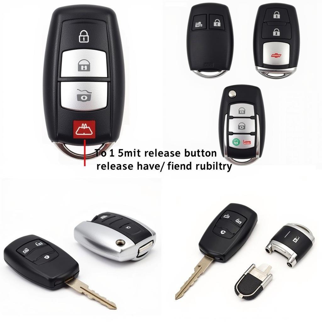 Chevy Key Fob Release Button Location