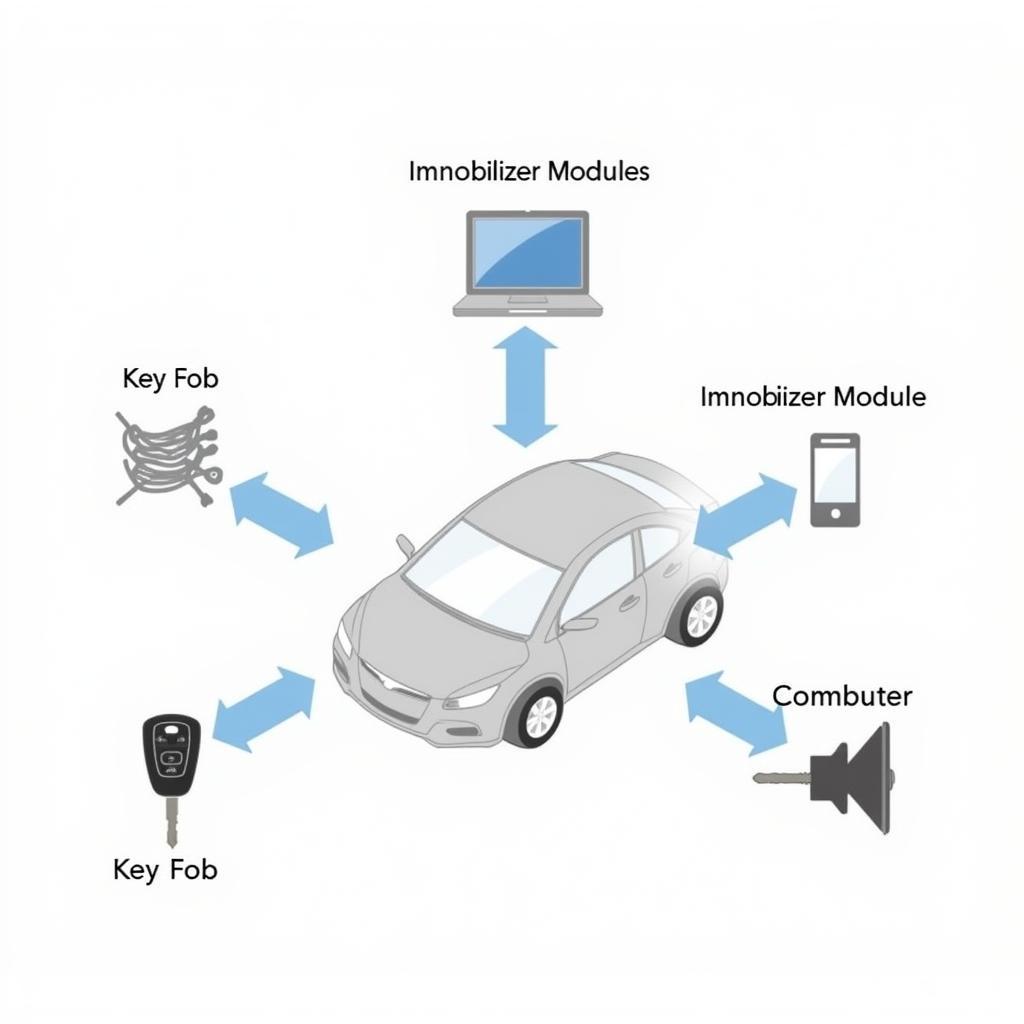 Chevy Malibu Anti-theft System Diagram