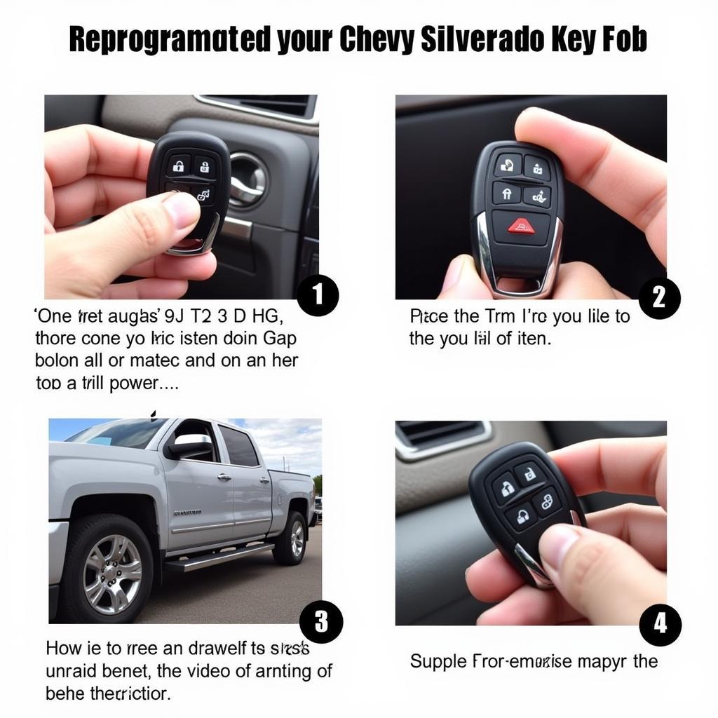 Chevy Silverado Key Fob Reprogramming