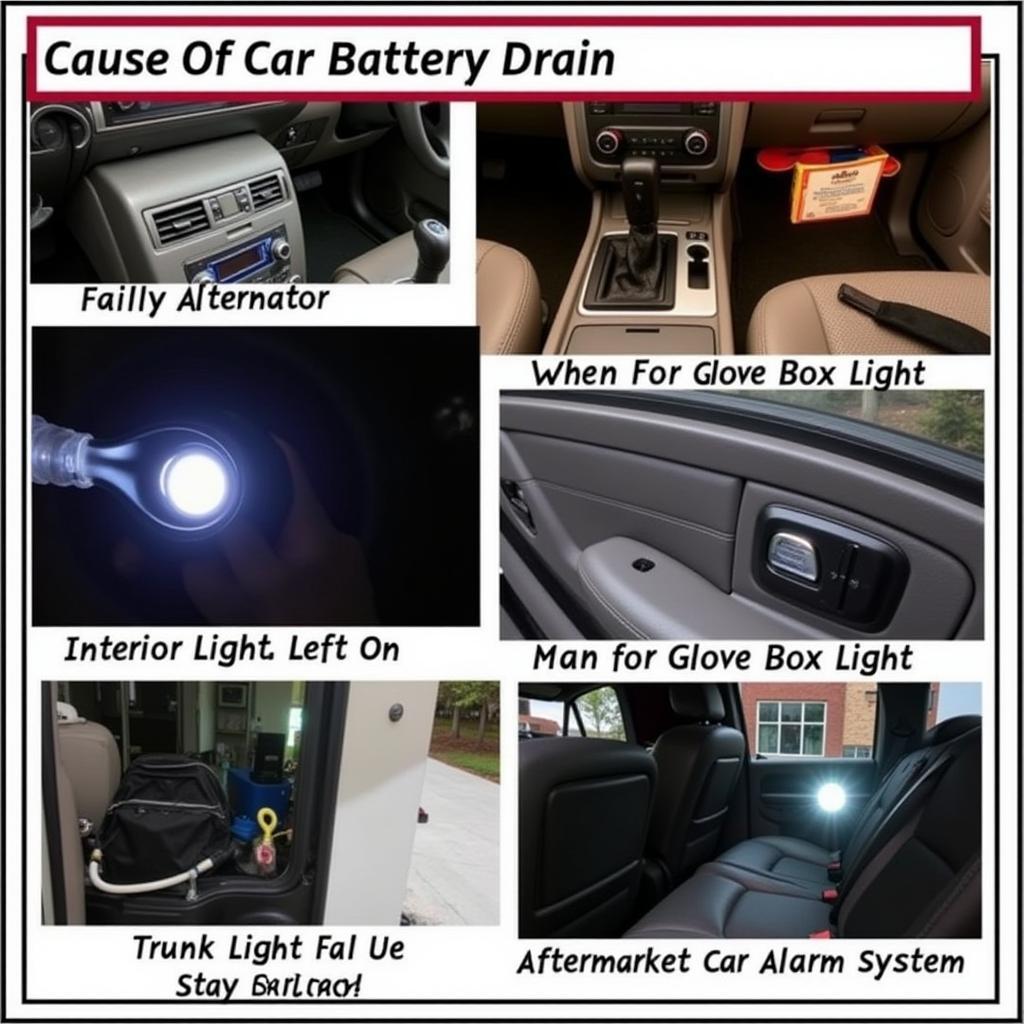 Common Car Battery Drain Causes