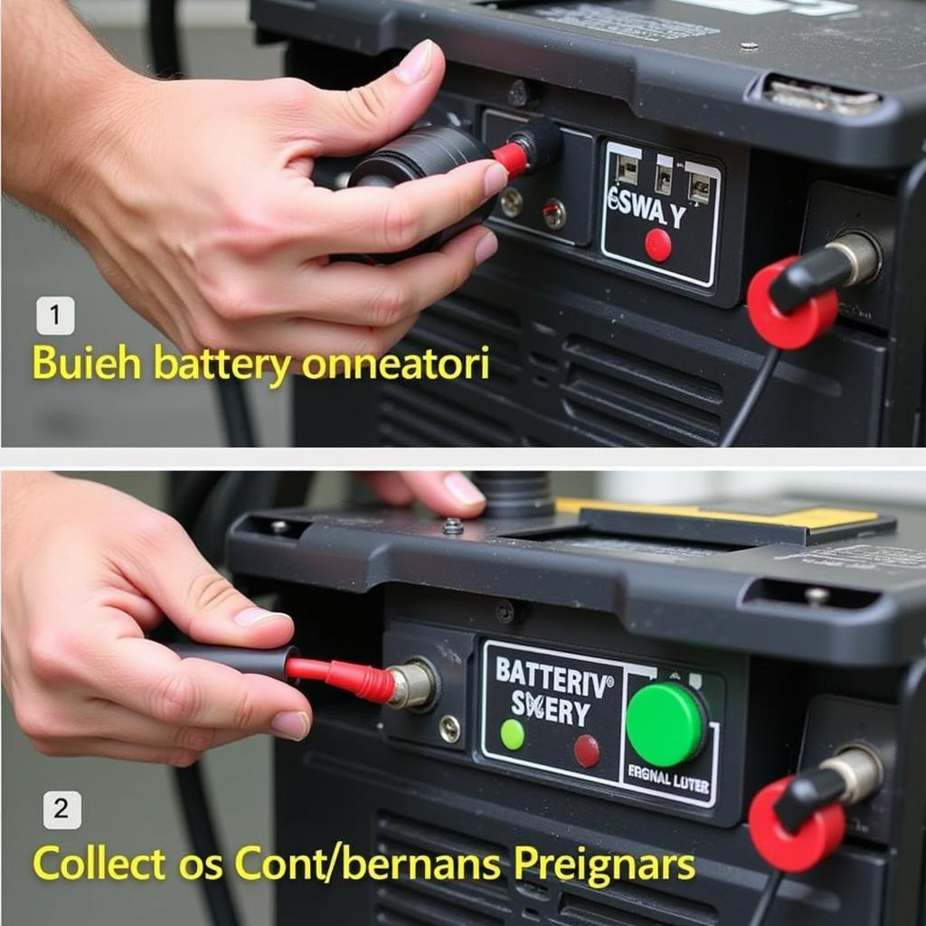 Connecting Golf Cart Battery Charger