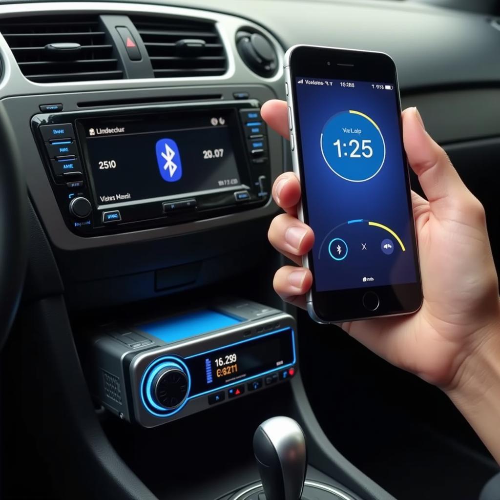 Connecting Smartphone to Car Toys Bluetooth Radio