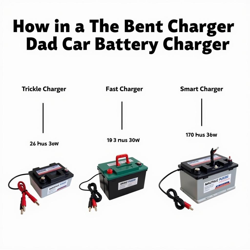 Types of Dead Car Battery Chargers