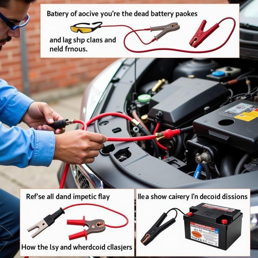 Jump Starting a Dead Car Battery