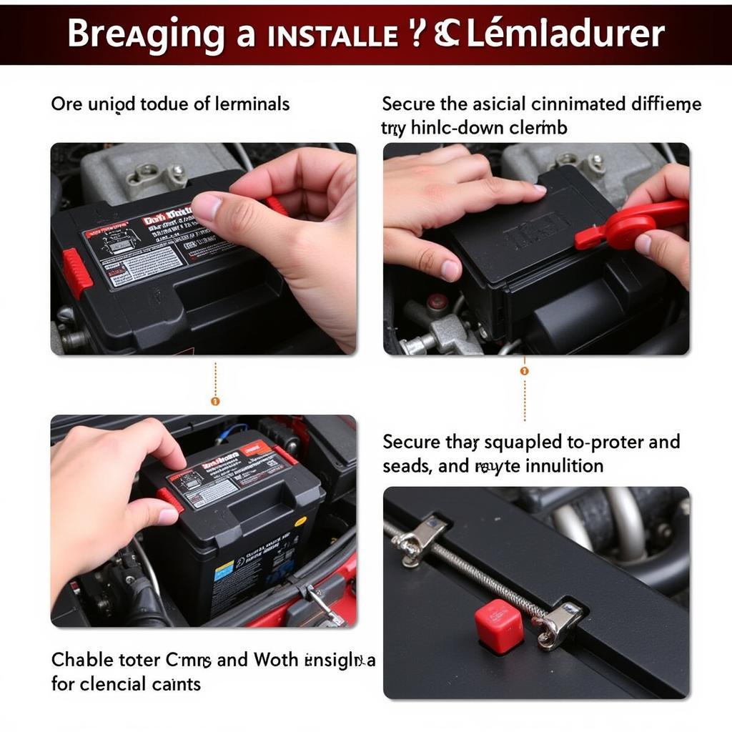 Installing a DieHard Car Battery