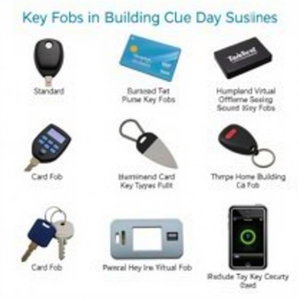 Different Types of Key Fobs for Building Security