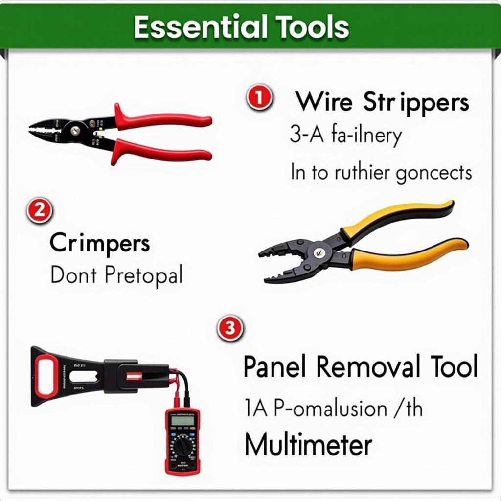 DIY Car Radio Installation Tools