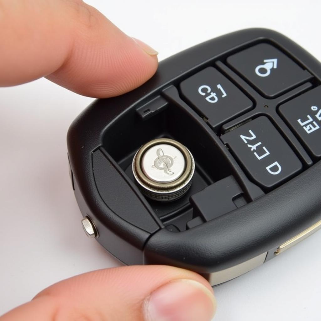 Dodge Key Fob Battery Installation