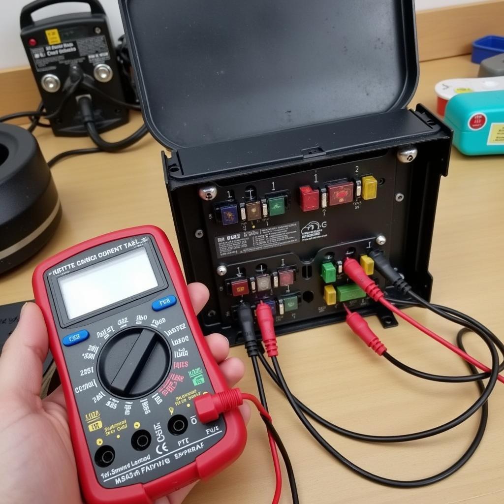 E39 Fuse Box Diagram and Multimeter Testing