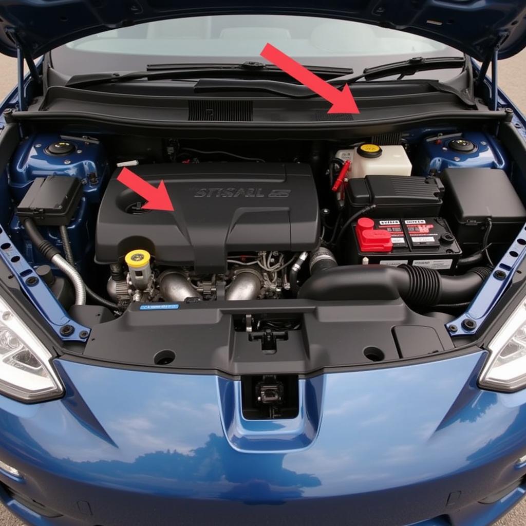 EV 12V Battery Location