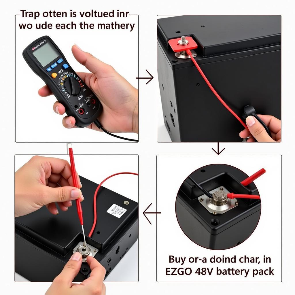 Testing EZGO 48V Batteries with a Multimeter