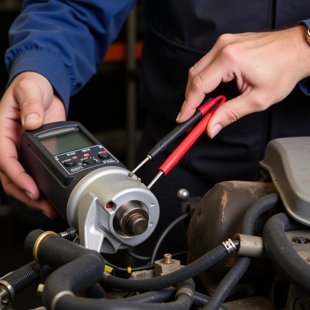 Checking a Faulty Starter Motor