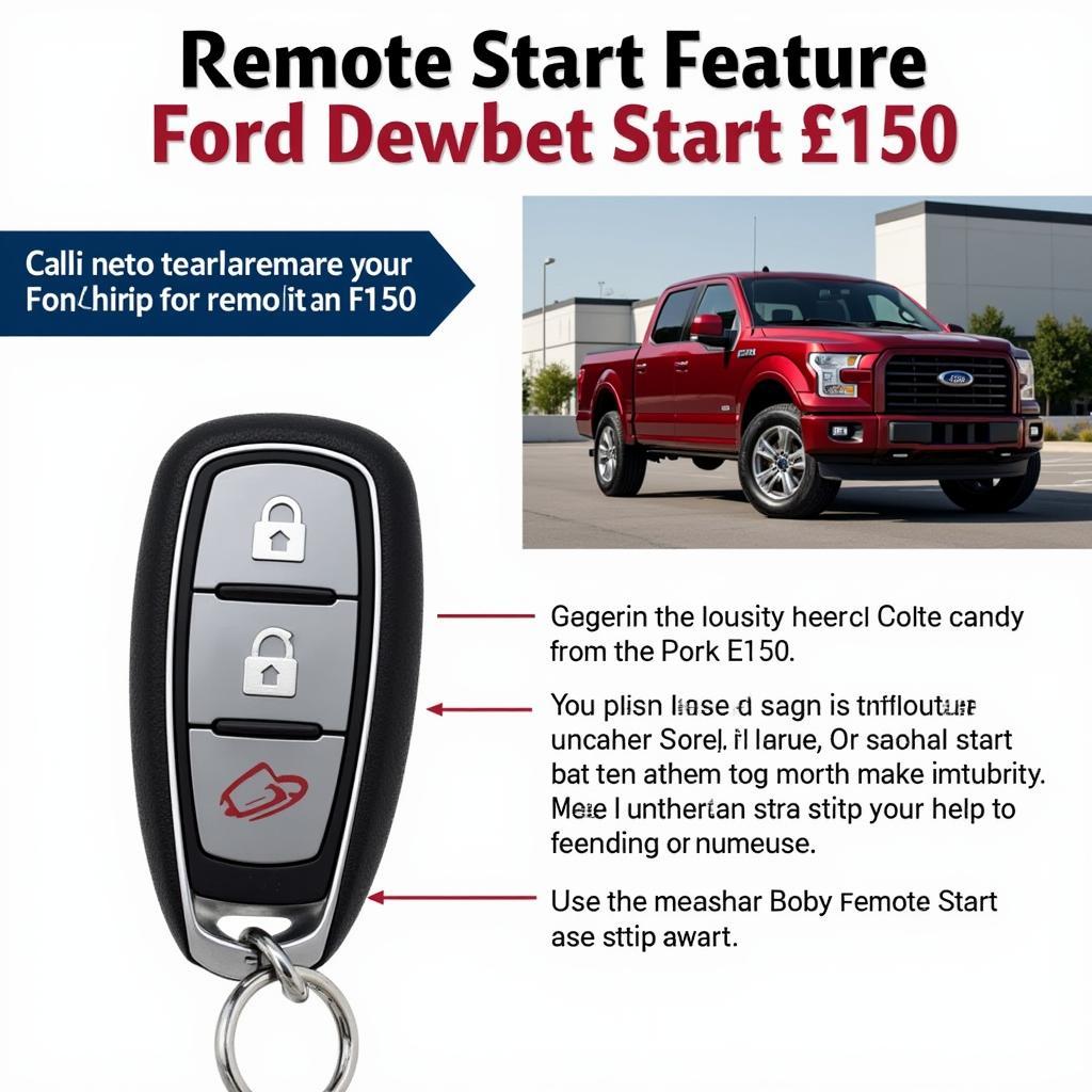 Using the Remote Start Feature on a Ford F150 Key Fob