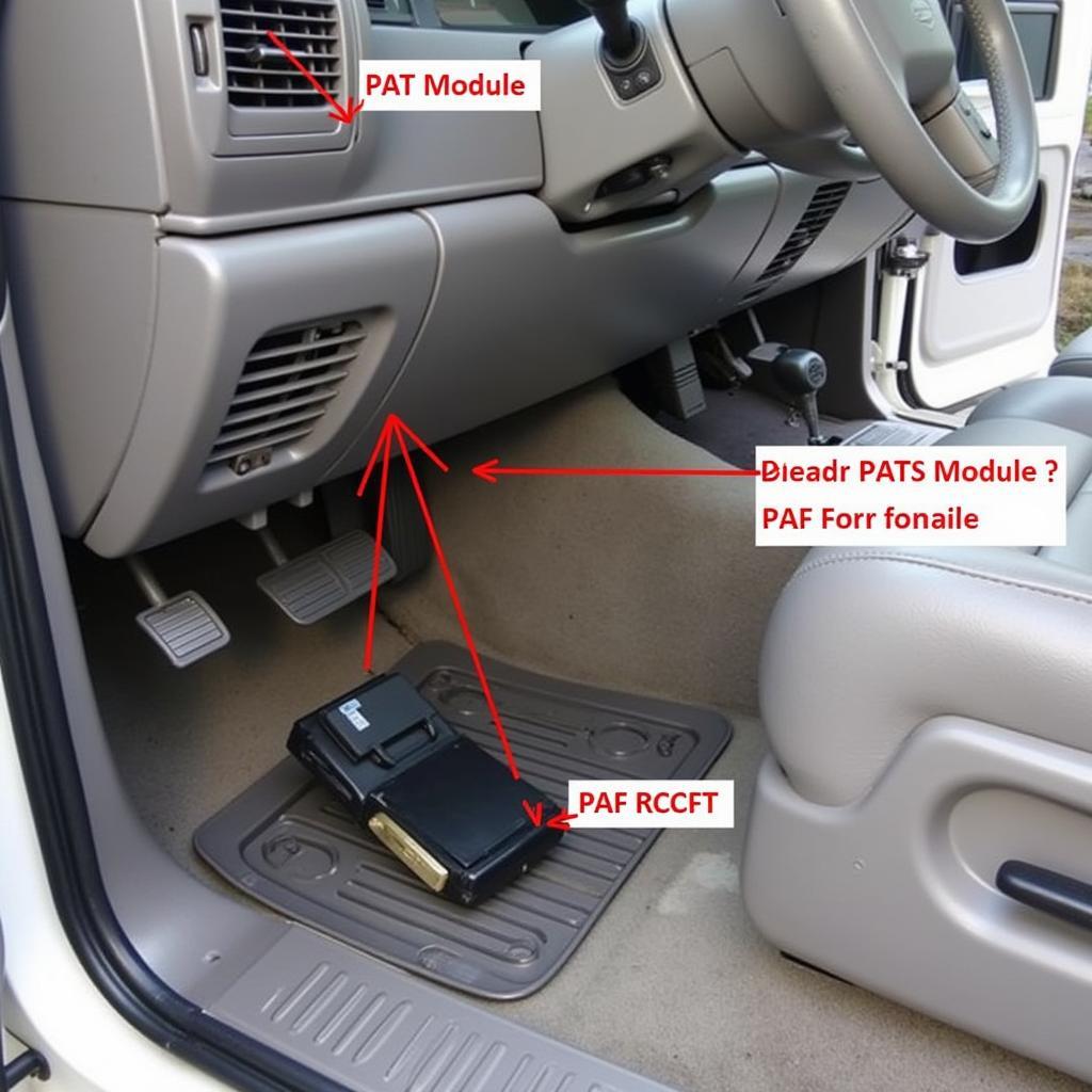 Ford F150 PATS Module Location