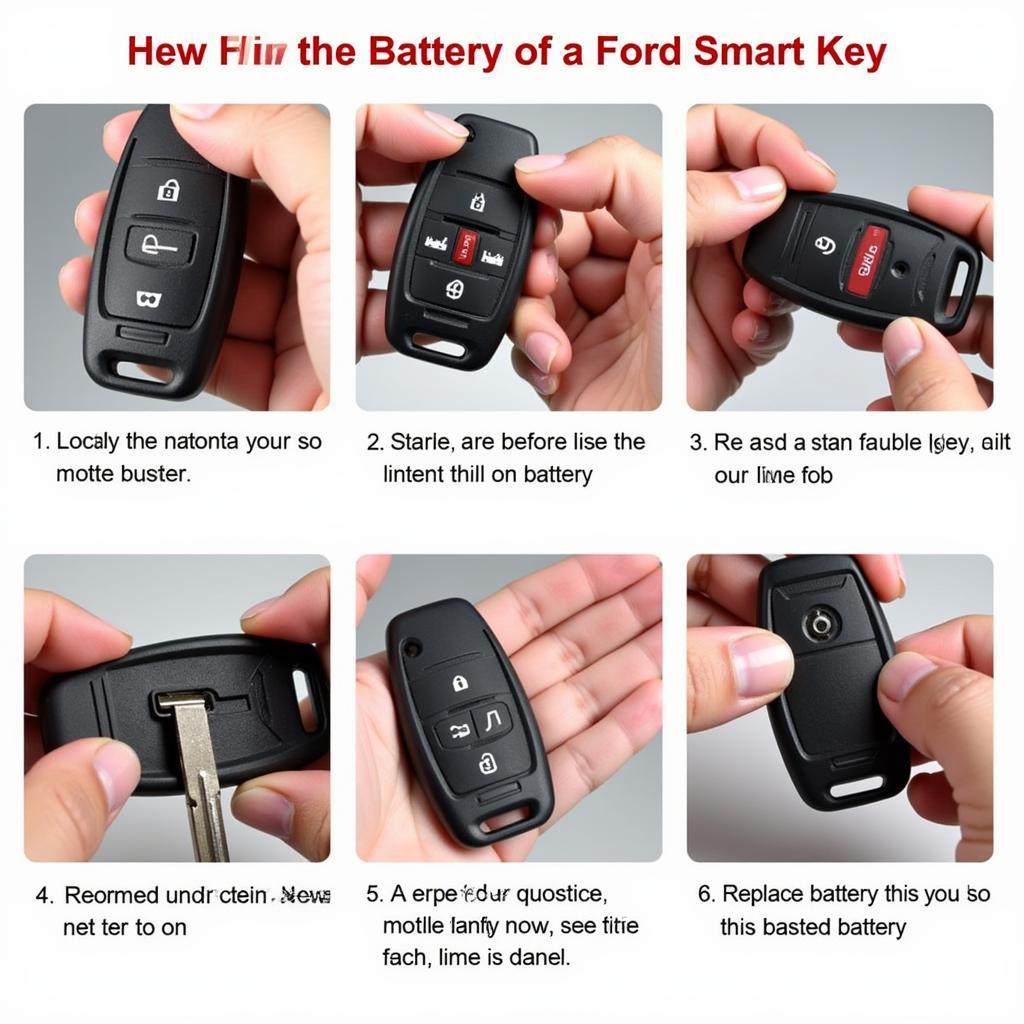 Replacing a Ford Smart Key Battery