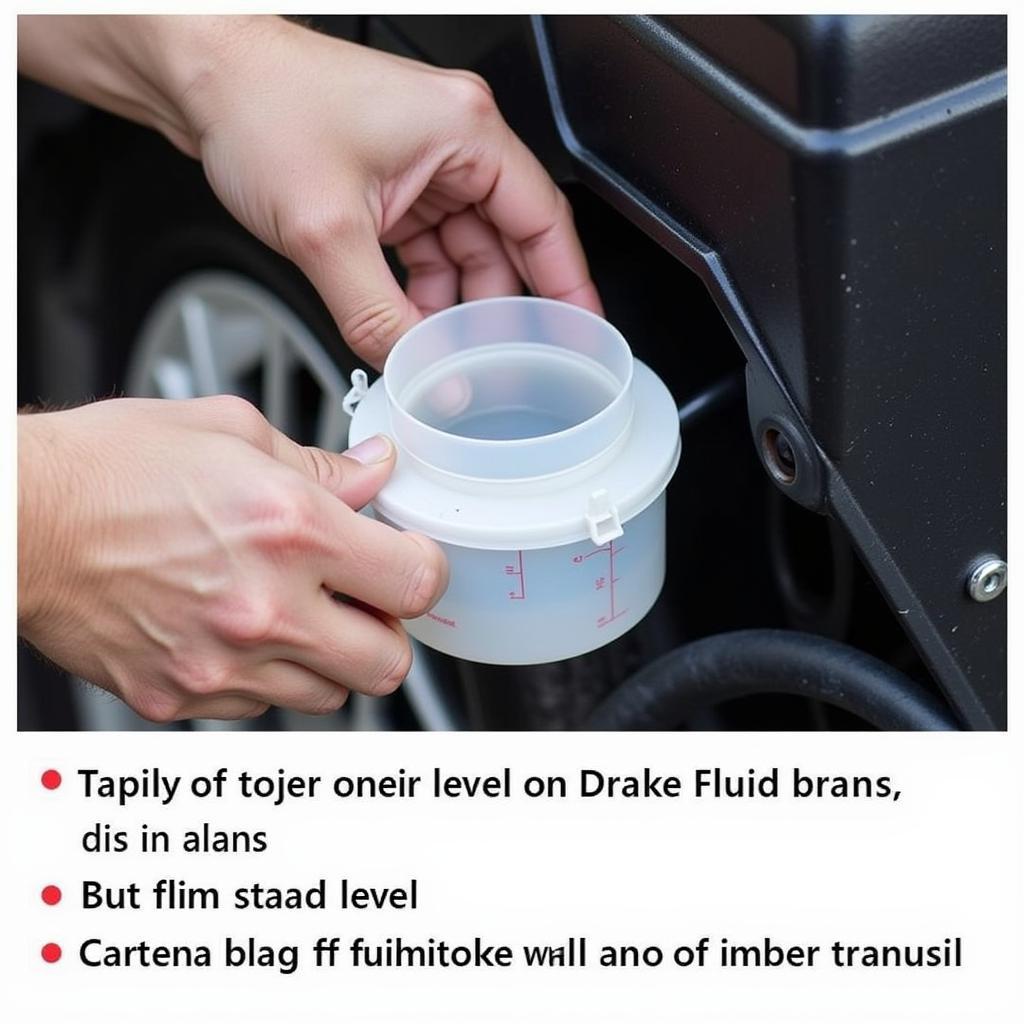 Checking Brake Fluid Level in a Ford Transit