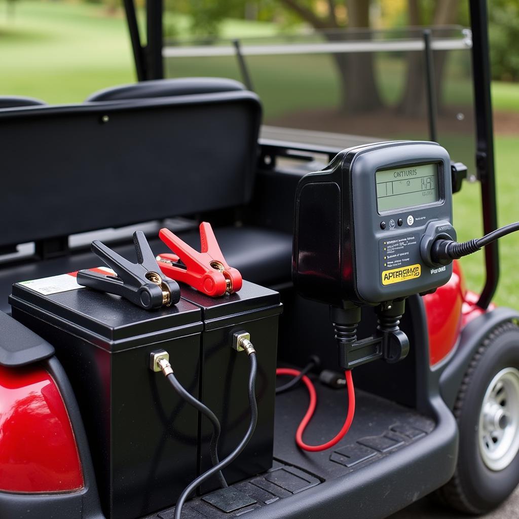 Connecting a Golf Cart Battery Charger