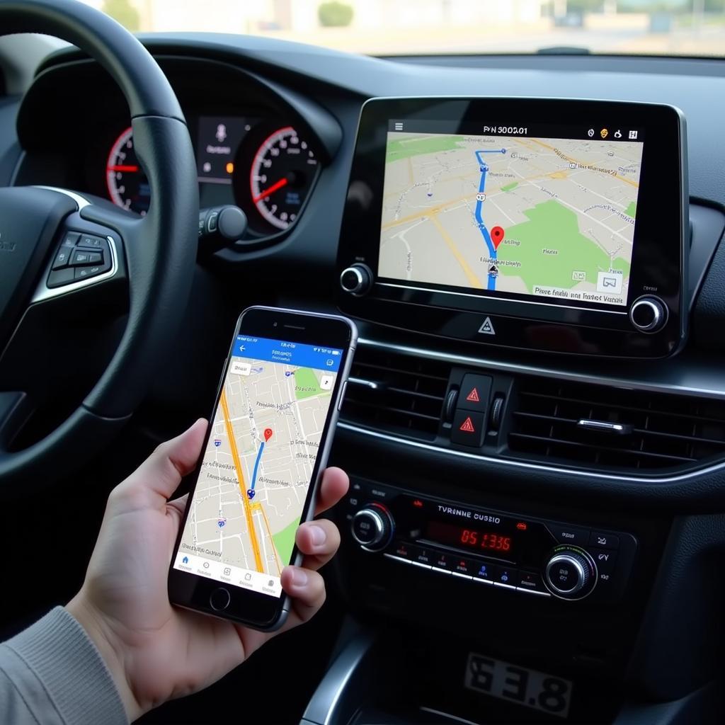 Google Maps Bluetooth Car Radio Connection