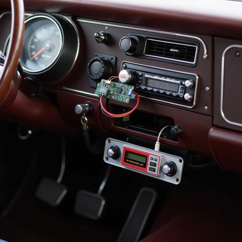 Hidden Bluetooth Car Radio Installation