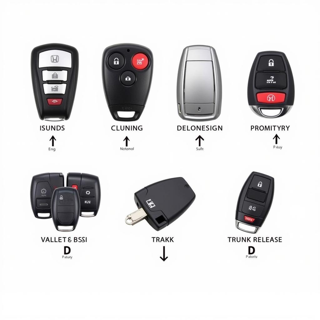 Different Types of Honda Accord 2016 Key Fobs