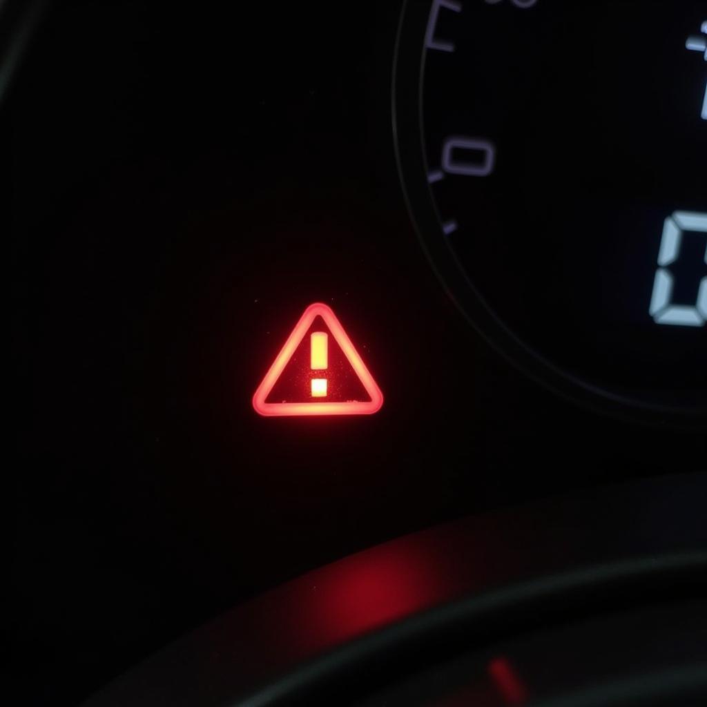 Honda Prelude Brake Lamp Warning Light on Dashboard