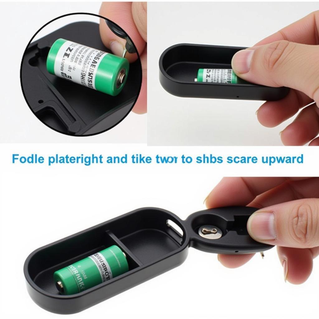 Installing the New Battery in an Infiniti Key Fob