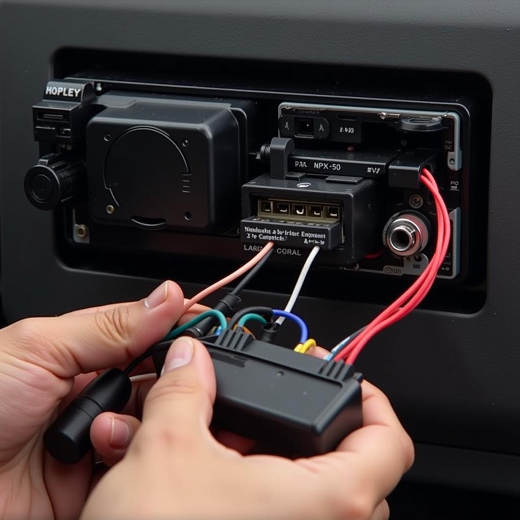 Connecting the Wiring Harness to the New Car Radio