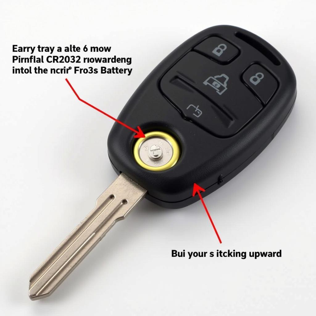 Installing New CR2032 Battery in CX-5 Key Fob