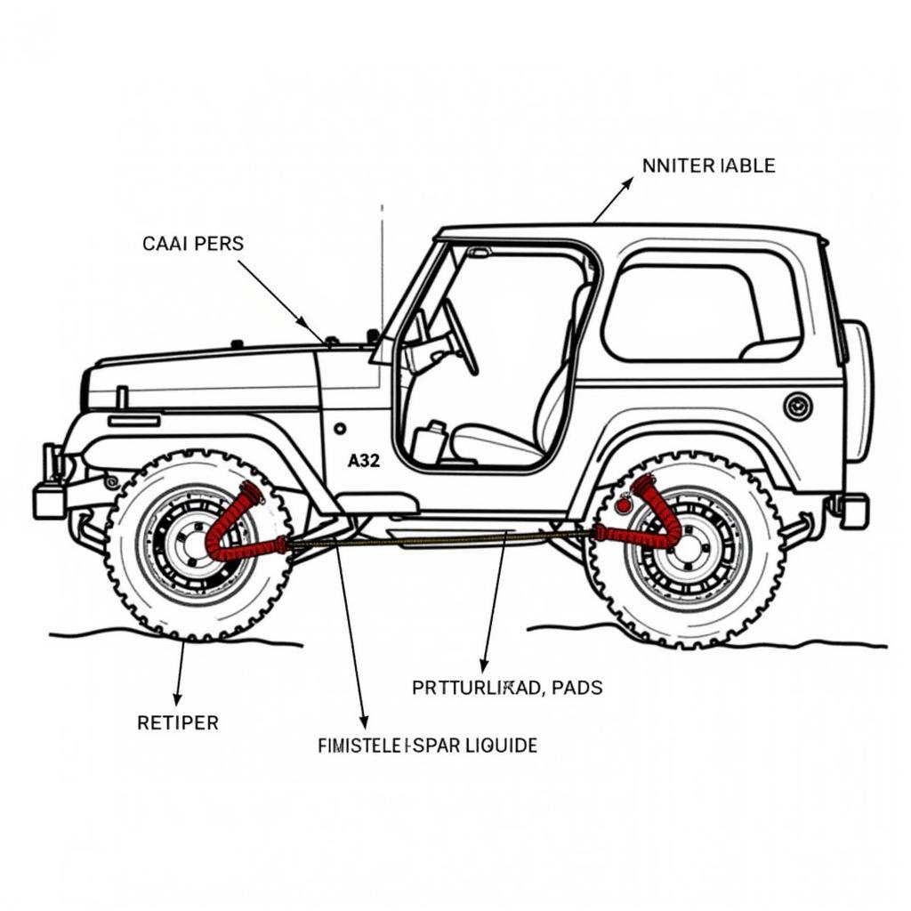 Jeep Brake System Components: Master Cylinder, Calipers, and Rotors