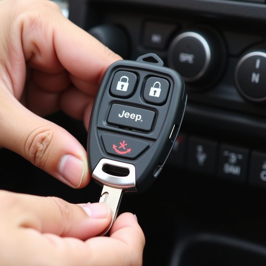 Installing New Battery in Jeep Key Fob