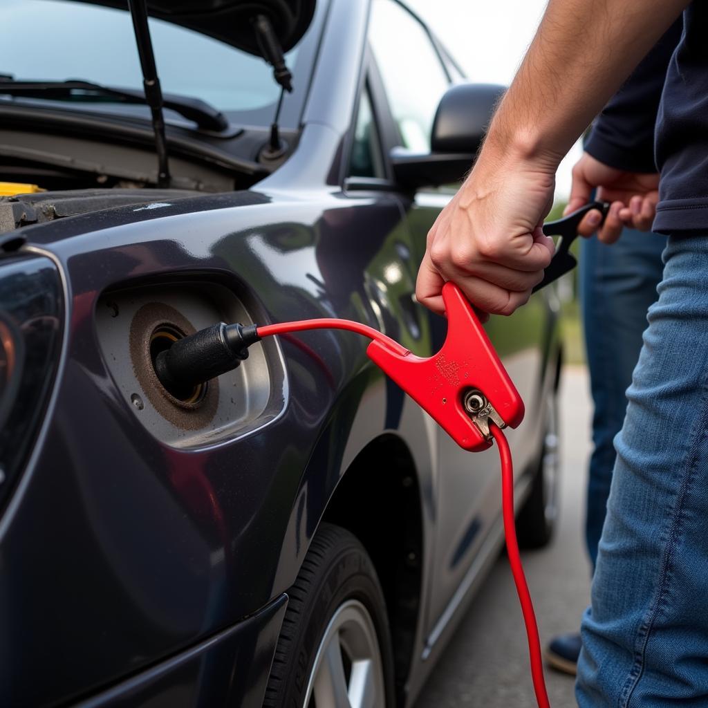 Jump Starting a Car After Overheating