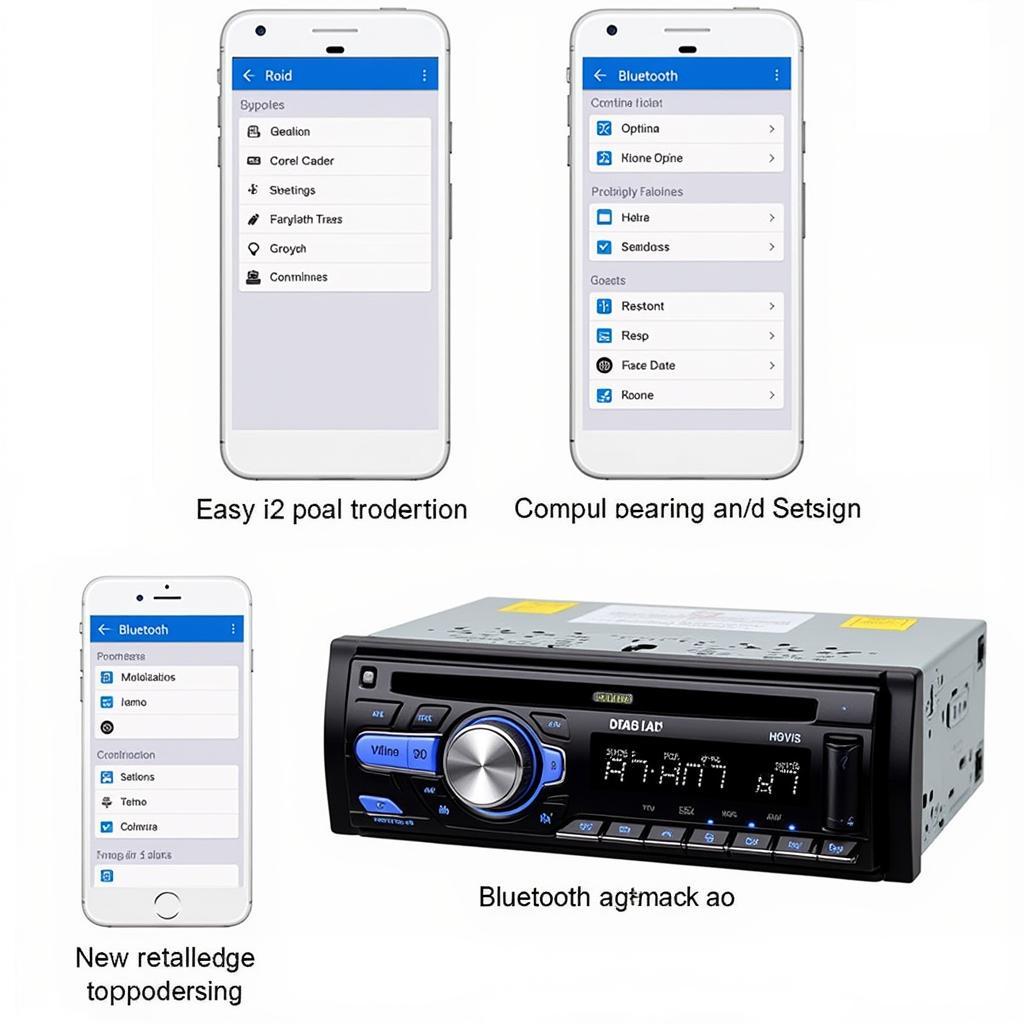 JVC Car Radio Bluetooth Connection Setup