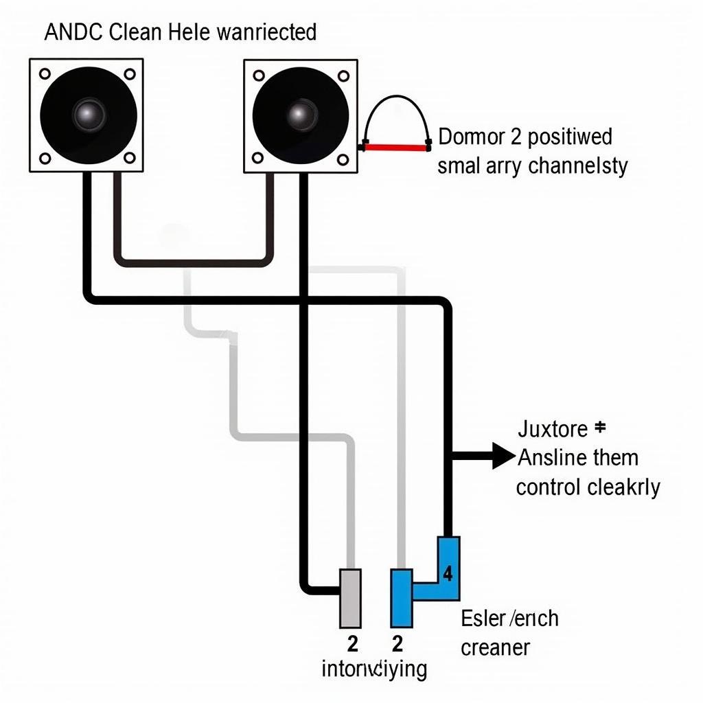 JVC Car Radio Speaker, Antenna, and Amplifier Connections