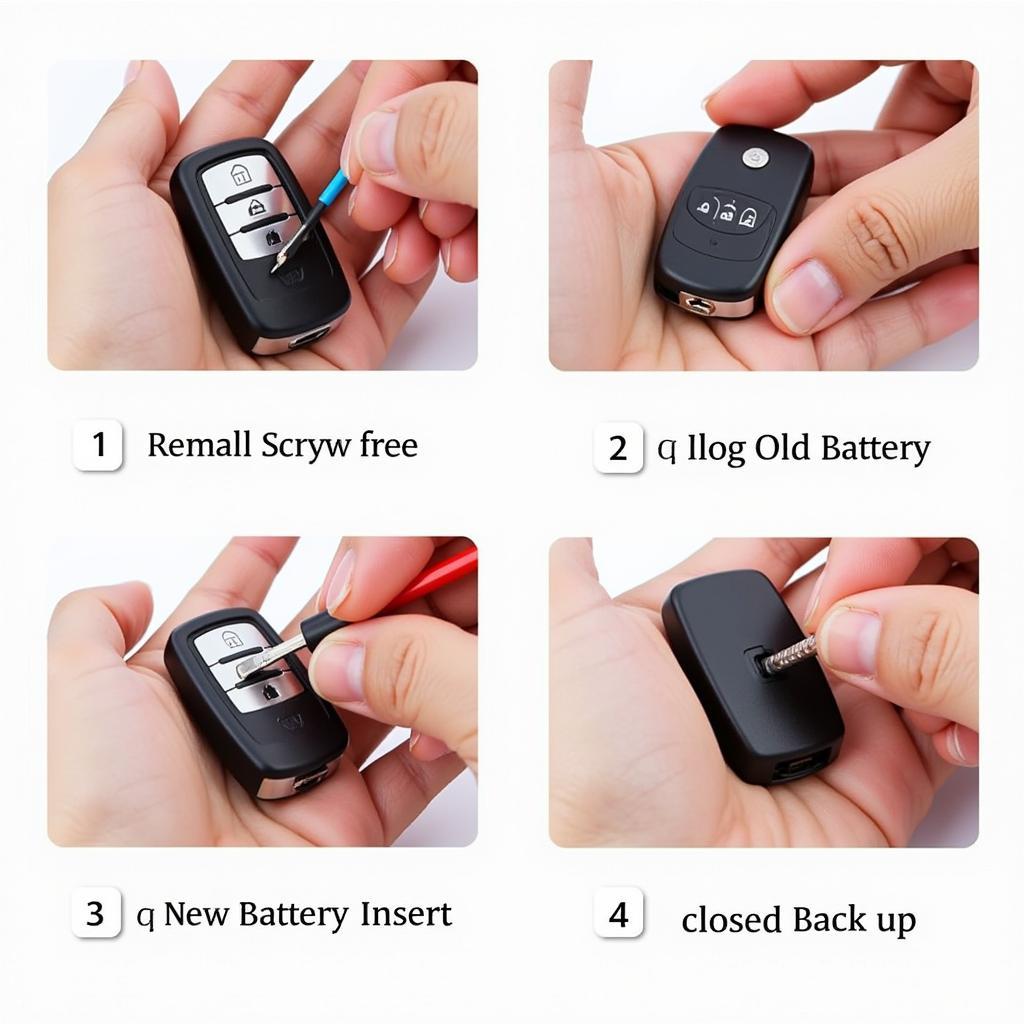 Replacing Key Fob Battery