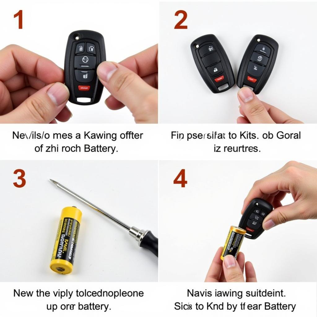 Replacing Key Fob Battery