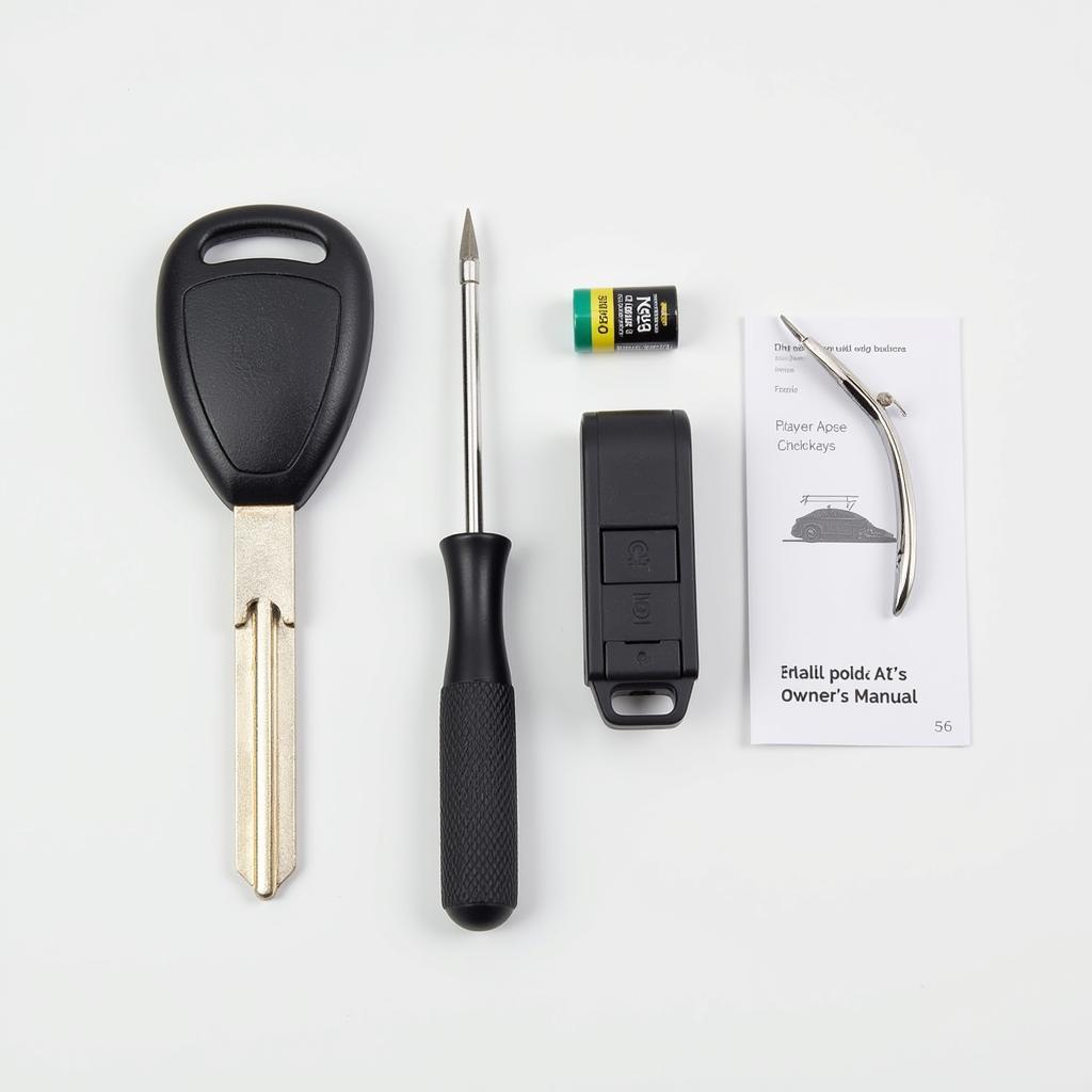 Key Fob Battery Replacement Tools