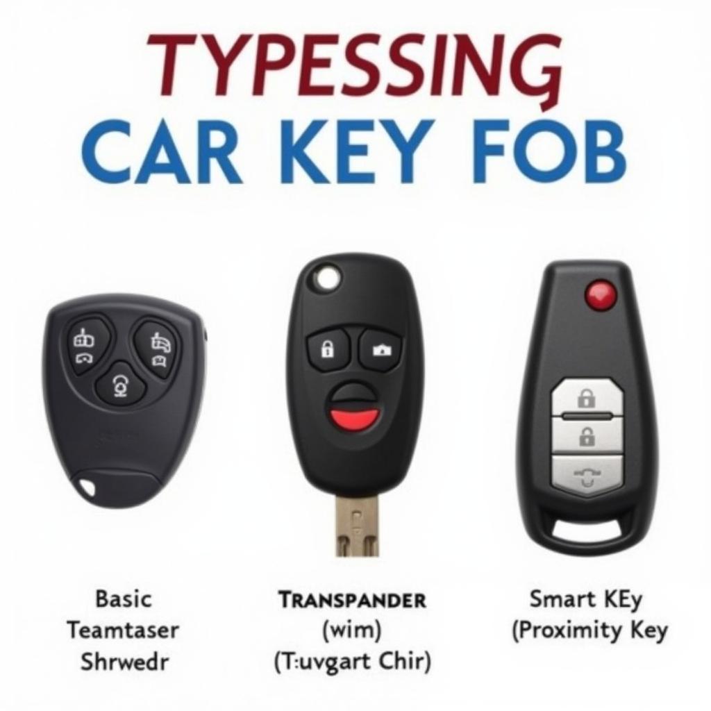 Car Key Fob Types: Basic, Transponder, and Smart